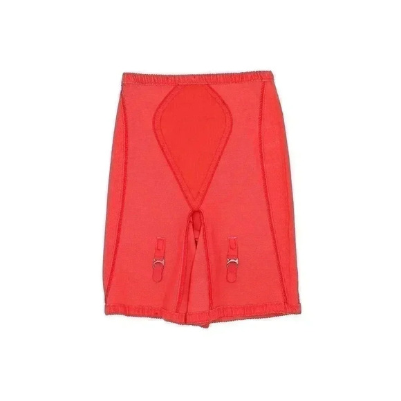 Red Mesh Garter Biker‎ Shorts - Size Small - Picture 7 of 7